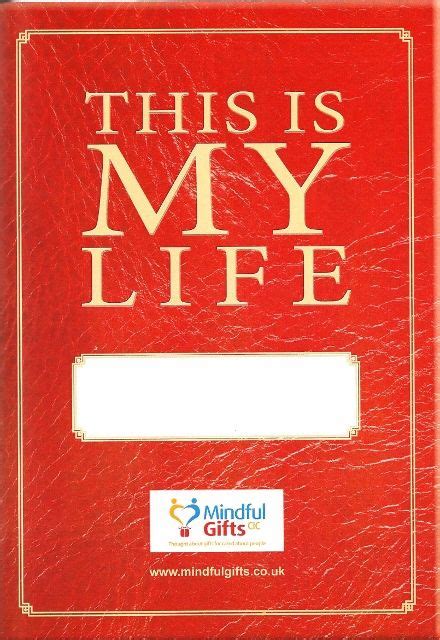 This Is My Life Book A Must For Everyone To Document Life Stories