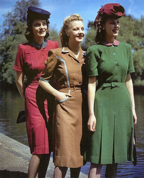 1940s Fashion British Utility Dresses Wwii Rationing 1940s Fashion Fashion Fashion 1940s