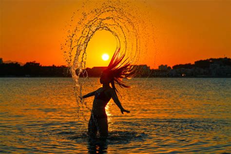 480 Water Hair Flip Stock Photos Pictures And Royalty Free Images Istock