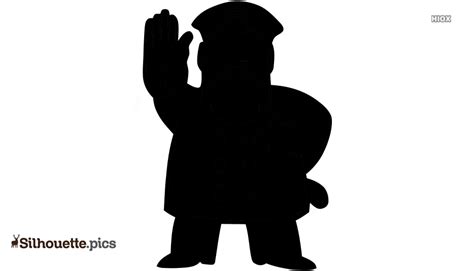 Police Officer Silhouette Images