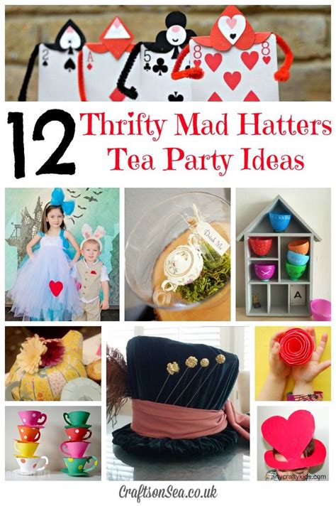 Thrifty Mad Hatters Tea Party Ideas Alice In Wonderland Tea Party