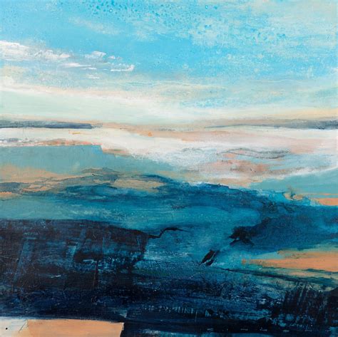Andrew Kinmont Still Havens Contemporary Abstract Landscape Framed