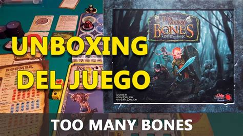 Unboxing Too Many Bones Version En Castellano Youtube