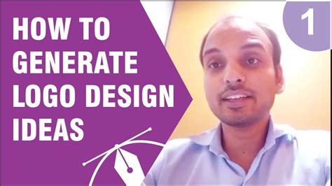 How To Generate Logo Design Ideas Logo Design Tutorial Youtube