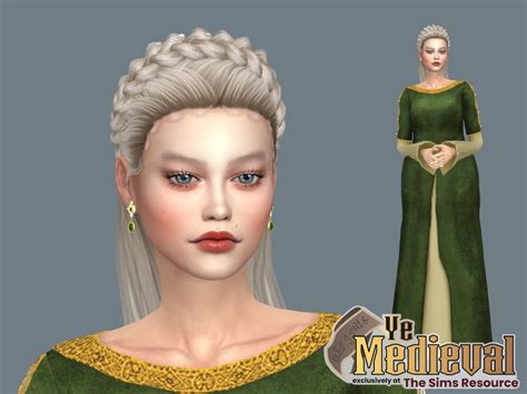 The Sims Resource Ye Medieval Madeleine De Toussaint