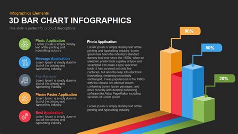 3d Bar Chart Powerpoint Template And Keynote Slide Slidebazaar