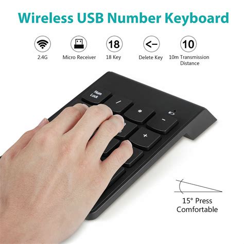 Usb Wireless Mini Numeric Keypad Num Pad Wir Cse Computer Service