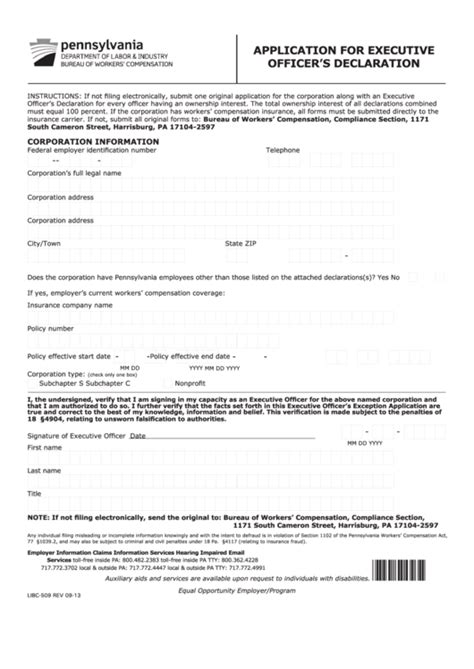 Top 7 Pa Workers Compensation Forms And Templates Free To Download In