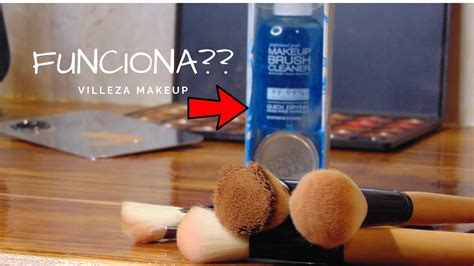 Probé el mejor LIMPIADOR DE BROCHAS Funciona CINEMA SECRETS Villeza Makeup YouTube