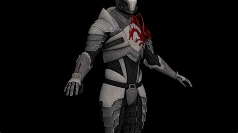 Hr Blood Dragon Armor At Mass Effect 2 Nexus Mods And Community