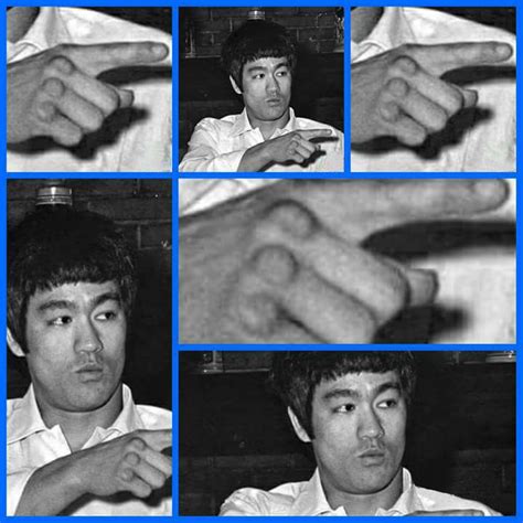Bruce Lee Used To Brake His Knuckles On Purpose Than Tap Them On Bricks And Trees As They Were