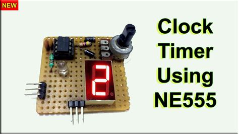 Amazing Clock Timer Circuit Using Ne555 Ic Simple Diy Amazing Idea