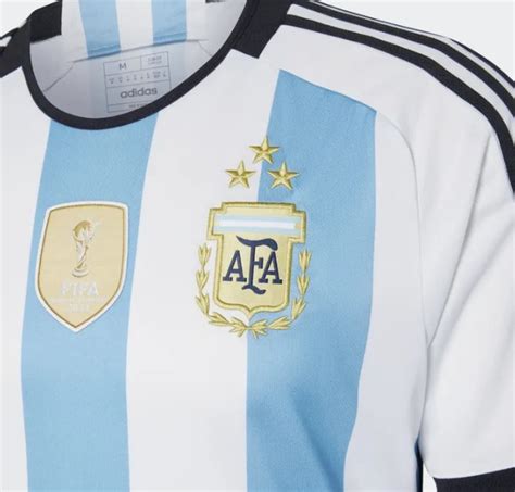 hoy sale a la venta la nueva camiseta de la selección argentina con 3 estrellas enterate cómo