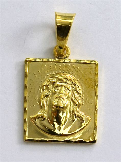 With this christus necklace, you can carry the spirit of jesus christ with you wherever you go. 14K Yellow Gold 8.33 Grams High Polished "Jesus" Image ...