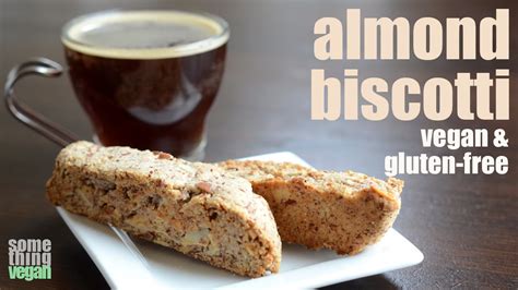 If you or someone you love is on a gluten free diet, these hazelnut almond biscotti are easy to make, and taste delicious for a light dessert or snack. almond biscotti (vegan & gluten-free) Something Vegan ...
