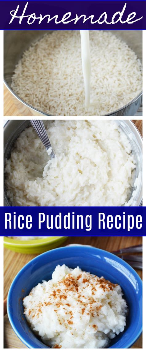 Homemade Rice Pudding Recipe