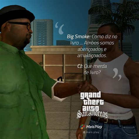 Tutorial ini tidak lah sulit, asal kalian teliti dan tidak berlebihan dalam engine type : 11 Frases que marcaram o GTA San Andreas para você relembrar | Mais Play