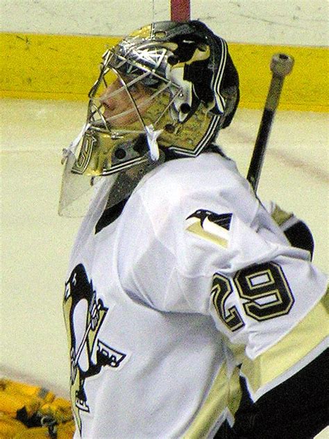 1 pick in the 2003 nhl draft, he became the third goalie to be chosen first, joining michel plasse (montreal. Fichier:Marc-Andre Fleury.jpg — Wikipédia