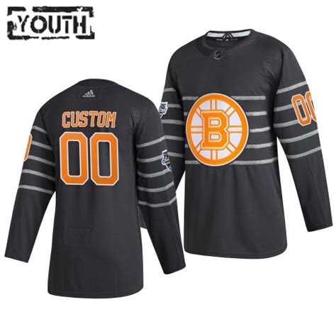 I did it an i. Boston Bruins Custom Grau Adidas 2020 NHL All-Star Trikot ...
