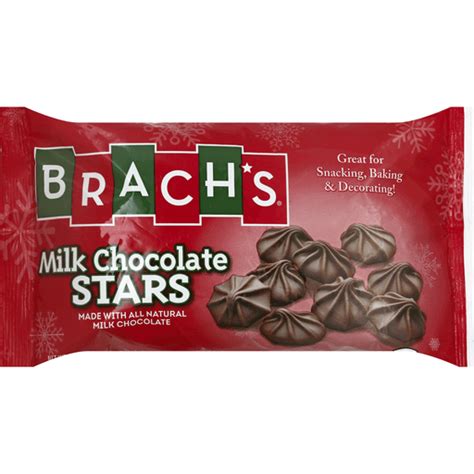 Brachs Milk Chocolate Stars Candy 92 Oz Bag Chocolate Ptaceks Iga
