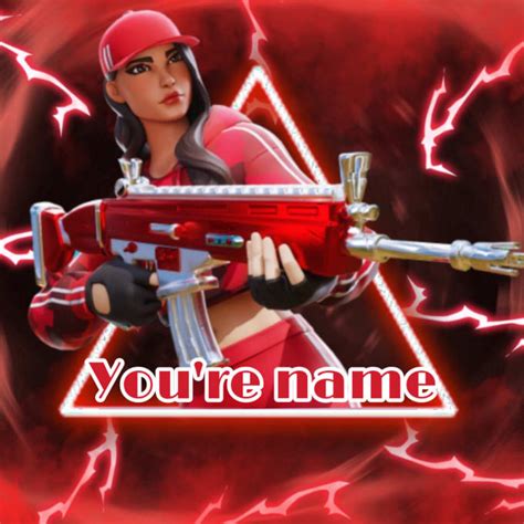 Design A Fortnite Profile Picture Logo With Text By Archieklpn Fiverr