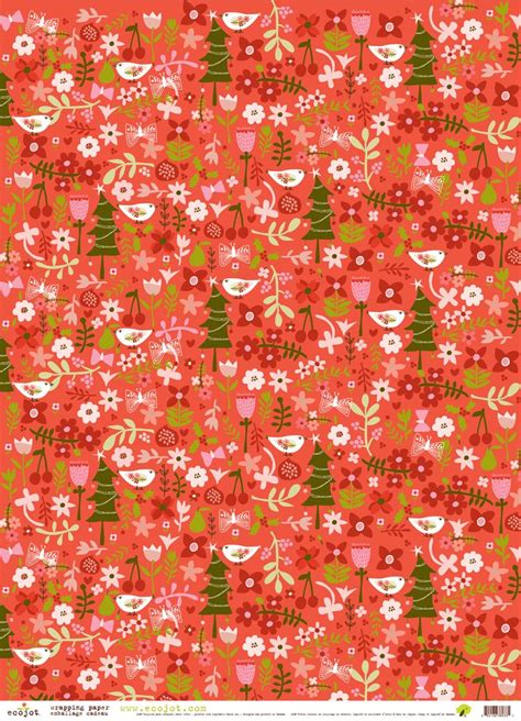 Ecowrap Holiday Red Ecowrap Holiday Paper Holiday Red Christmas