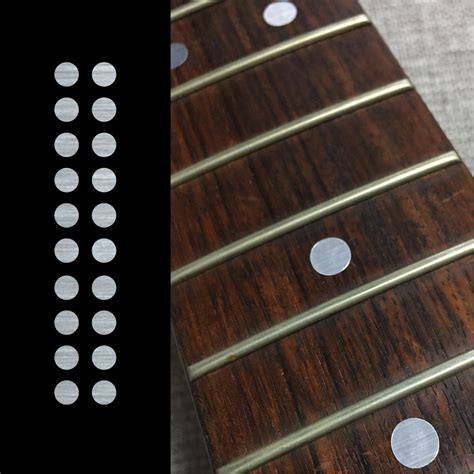 Custom Dot Fret Markers For Guitars Bass And Ukuleles Inlay Stickers