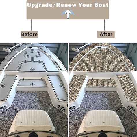 Buy Hzchione Boat Flooring Eva Foam Boat Decking Camo 94x453523 Non