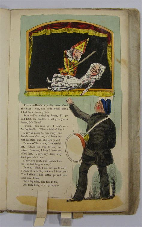 Dean And Sons Moveable Book Of The Royal Punch And Judy As Played Before