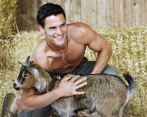 Beast Blog Goat Makes It Into Hot Farmer Calendar