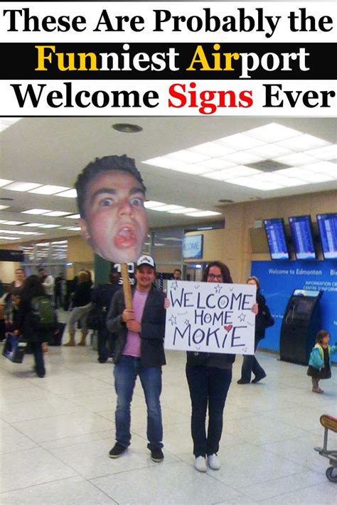 These Are Probably The Funniest Airport Welcome Signs Ever Funny