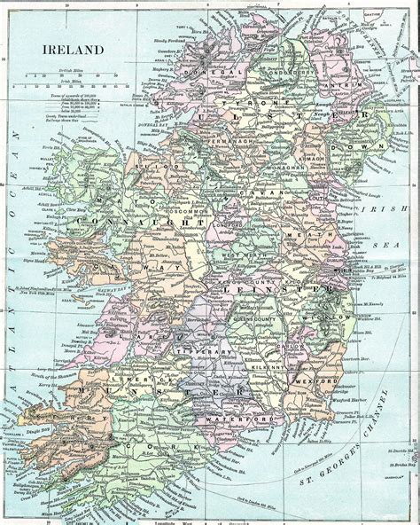 Products and services generated 194 million baht, followed by food and beverage spending (175 million), and 124 million baht spent on health and medical services. Old map of Ireland. Ireland old map | Vidiani.com | Maps ...