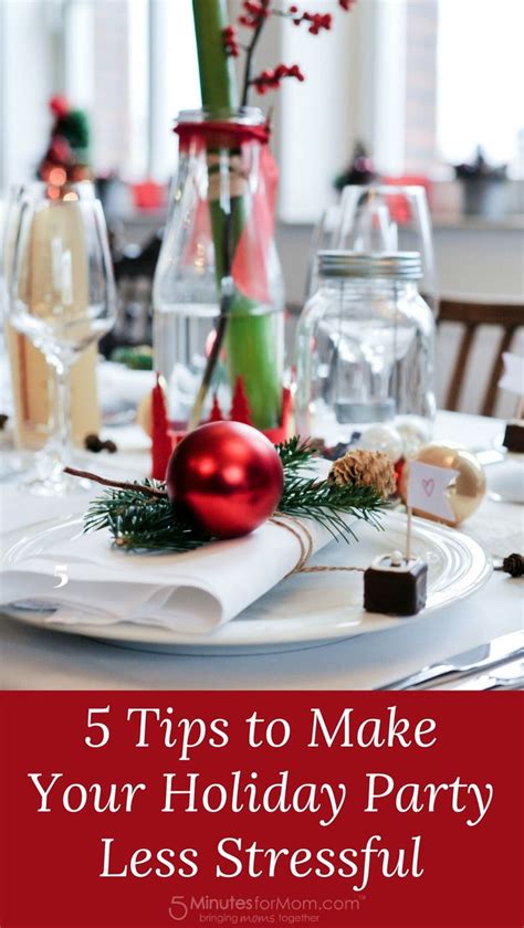 5 Tips To Make Your Holiday Party Less Stressful Christmas Party