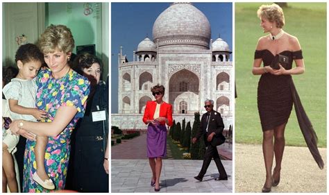 Princess Dianas Iconic Life In Pictures Key Ways The Peoples