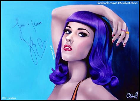 The Art Above Katy Perry Acrylic Painting By Theartsabove On Deviantart