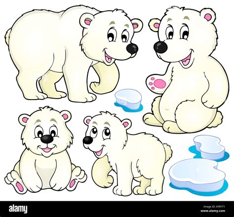 Polar Bears Theme Collection 1 Stock Photo Alamy