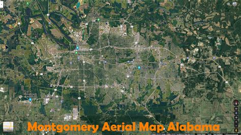 Montgomery Alabama Plan Et Image Satellite