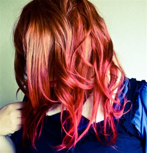 Red Dip Dye Hair Color Auburn Grey Hair Color Auburn Hair Hair Inspo