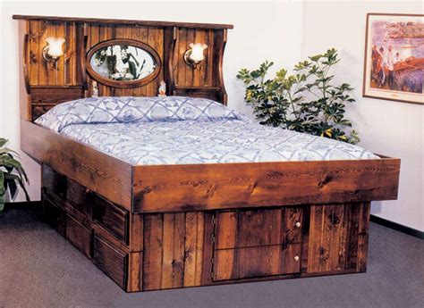 Simi waveless waterbed kit for wood frame california king kit includes: Waterbed King Pine Waterbeds & Frames, , Water Beds ...