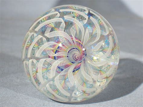 Marbles Hand Made Art Glass James Alloway Dichroic Space Cadet2 Marble Art Blown Glass Art