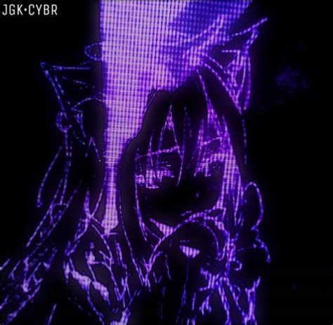 ℭ𝔩𝔬𝔞𝔲𝔱 Dark Purple Aesthetic Cyber Aesthetic Purple Vibe
