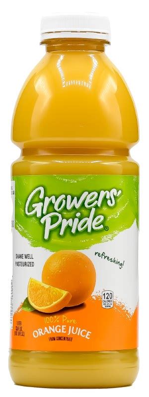 Growers Pride Orange Juice 1l Btl Legacy Wine And Spirits