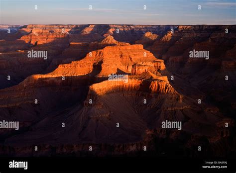 Grand Canyon National Park At Sunrise Arizona Usa Stock Photo Alamy