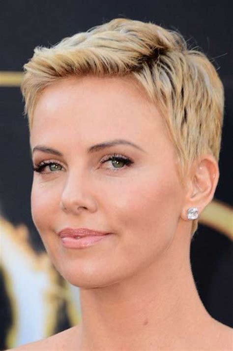 10 Charlize Theron Pixie Cuts Short Hairstyles And Haircuts 2018 2019