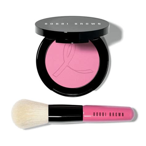 Bobbi Brown Peony Blush Set 2015 Breast Cancer Beauty Products