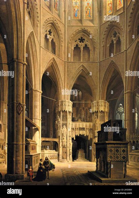 The Choir Of Westminster Abbey Stock Photo Alamy