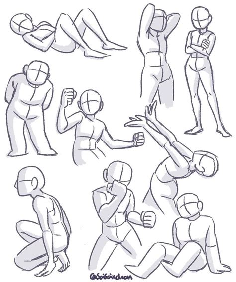 SaiSai Working On Comms On Twitter Drawing Reference Poses Drawing
