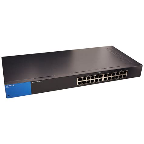 Linksys Lgs124p 24 Port Rackmount Gigabit Ethernet Poeunmanaged Switch