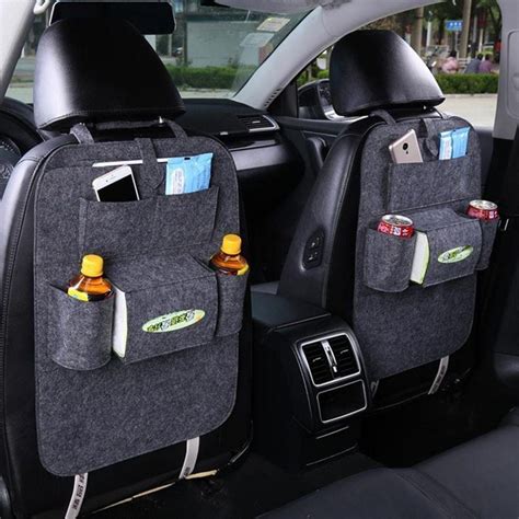 Joyroom Pu Leather Multi Function Car Backseat Organiser Luxury Car