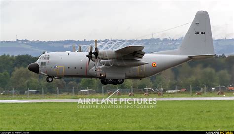Ch 04 Belgium Air Force Lockheed C 130h Hercules At Ostrava Mošnov